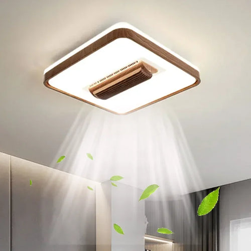 Leiser Deckenventilator mit drei Farben und sechs Geschwindigkeiten - vue 2 sur 8