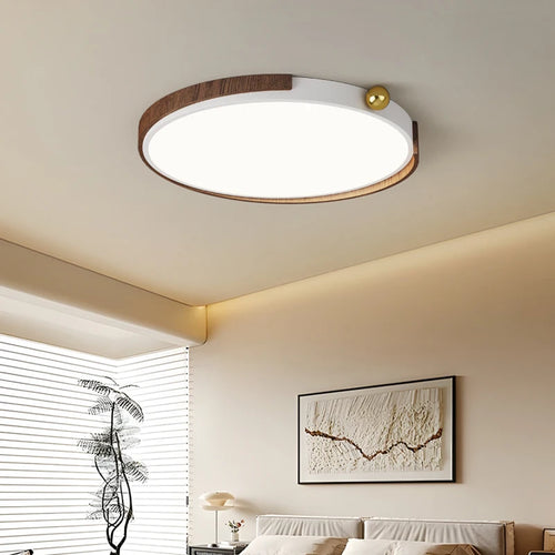 Moderner LED-Deckenleuchte im nordischen Design für den Innenbereich - vue 5 sur 12