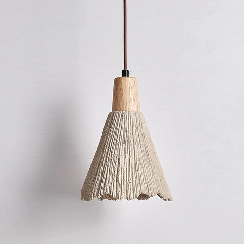 suspension Japonais Wabi Sabi créatif chez l'habitant Studio lumières nordique minimaliste Restaurant chambre Micro ciment Led