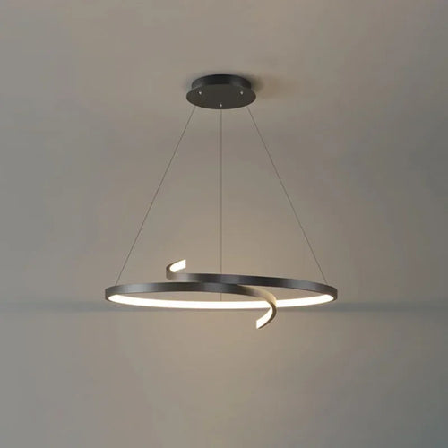 Nordischer LED-Kronleuchter für stilvolle Innenbeleuchtung und Dekoration - vue 2 sur 12