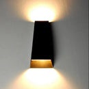Applique murale extérieures LED étanche haut et bas applique murale AC90-260V 2*3W COB ampoule en aluminium cour jardin porche couloir lumières
