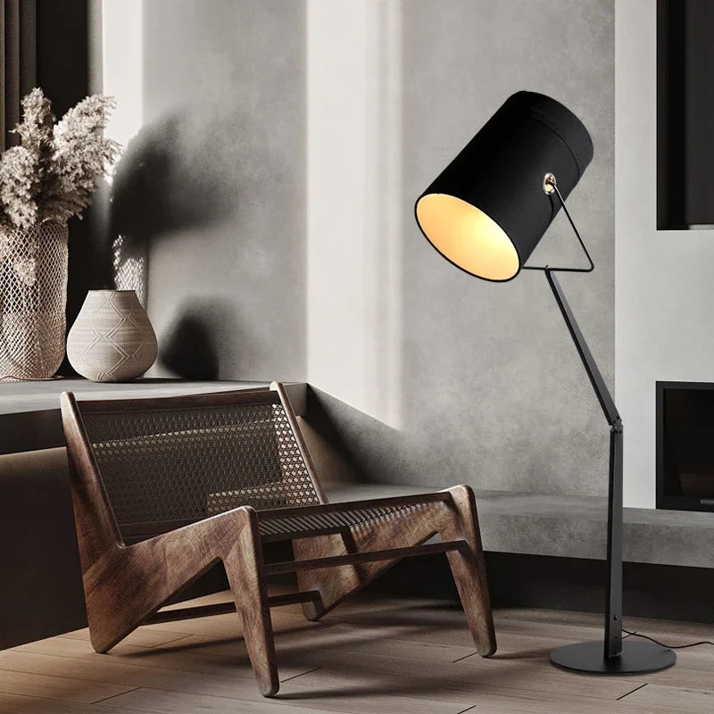 LED-Stehleuchte mit drehbarem italienischem Design - vue 3 sur 8