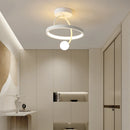 lustre moderne minimaliste pour entrée de restaurant