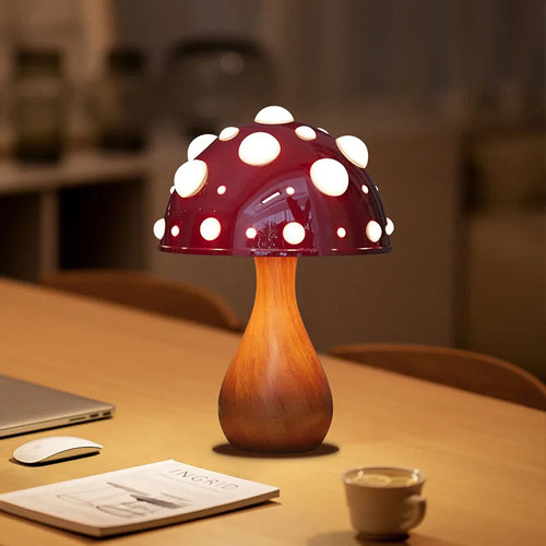Amanita Pilzlampe LED Tricolor USB/AC - vue 5 sur 8