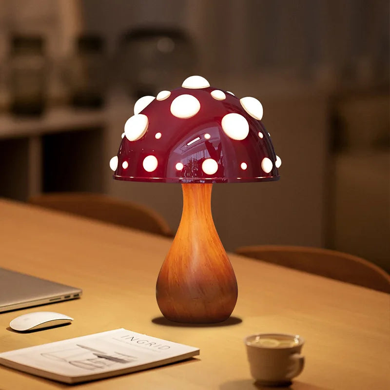 Amanita Pilzlampe LED Tricolor USB/AC - vue 4 sur 8