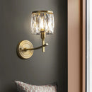 Moderne luxuriöse Kristall-LED-Wandleuchte kreativ