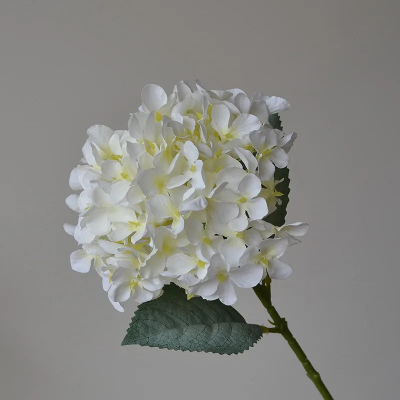 fleur d'hortensia artificielle réaliste pour décoration mariage et floral