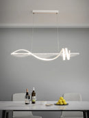 Moderner LED-Kronleuchter Pendelleuchte im minimalistischen Design für den Innenbereich