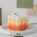 bougie parfumée big cube pour décoration moderne et aromathérapie