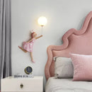 applique murale créative 3d pour fille abat-jour lune pour crèche
