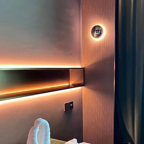 applique murale à led éclairage décoratif intérieur moderne - vue 4 sur 9