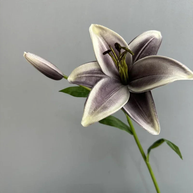 branche de lys artificielle décoration florale pour intérieur - vue 10 sur 11