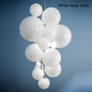 suspension en verre design italien style raisin lumineux