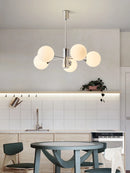 lustre design nordique moderne forme haricot magique luxe éclairage intérieur