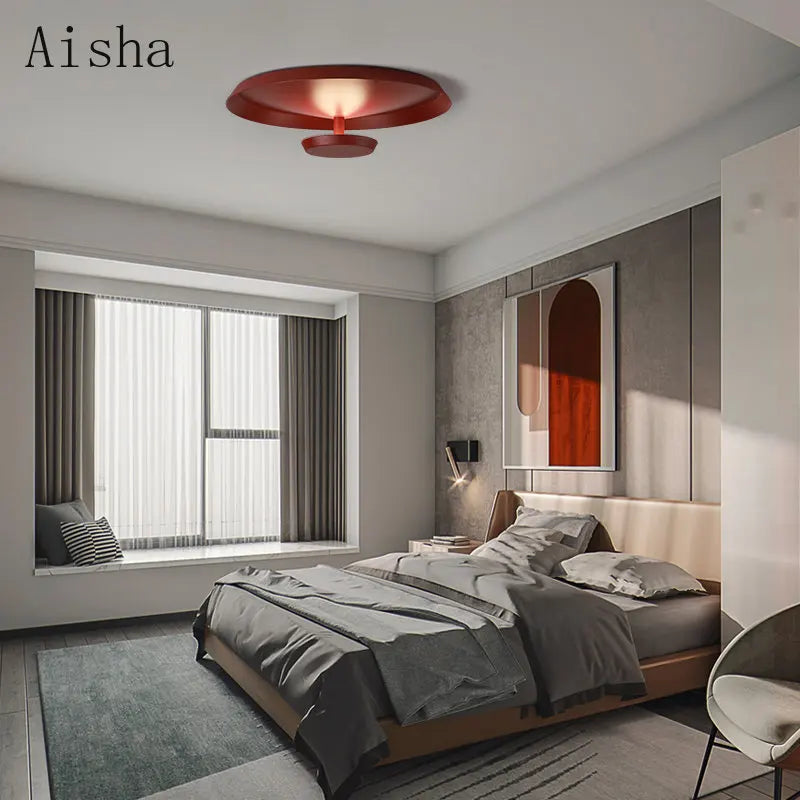plafonnier led design créatif pour décoration intérieure moderne - vue 3 sur 9