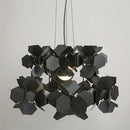 suspension moderne en fer design scandinave pour intérieur élégant