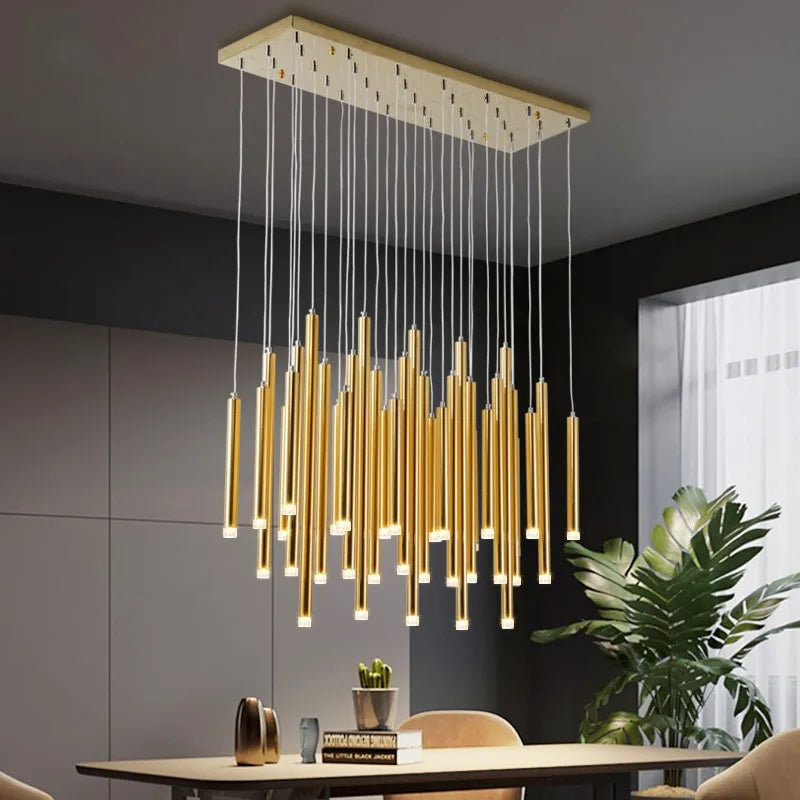 lustre led minimaliste moderne décoratif de luxe nordique
