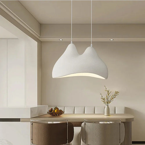 suspension Nordique Wabi Sabi E27 lumières Restaurant style crème chambre décoration de la maison LED