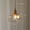 Moderner japanischer Glas-Kronleuchter mit LED-Beleuchtung