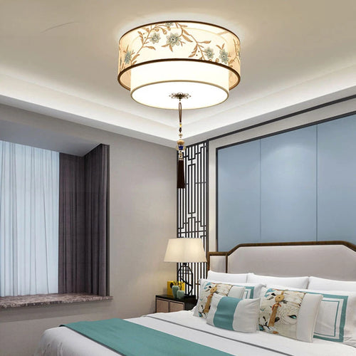 lustre chinois rétro pour un éclairage élégant et chaleureux - vue 3 sur 17