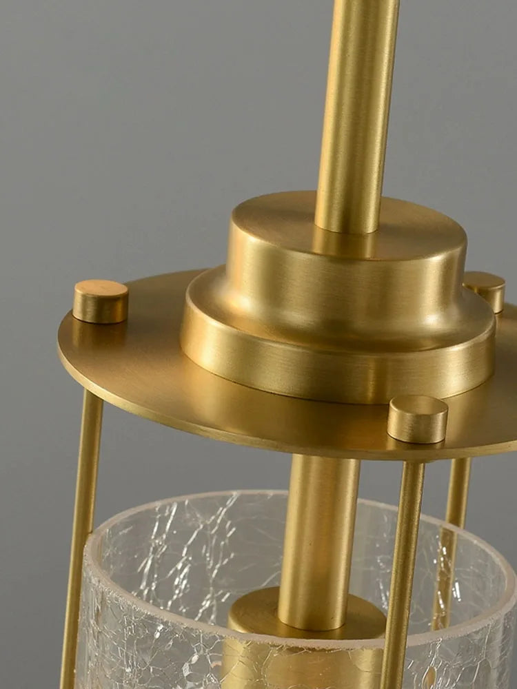 lustre en verre pour éclairage décoratif intérieur suspendu - vue 6 sur 15