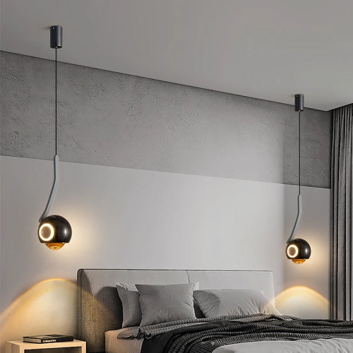 tête de lit rotative en aluminium pour éclairage commercial et décoration