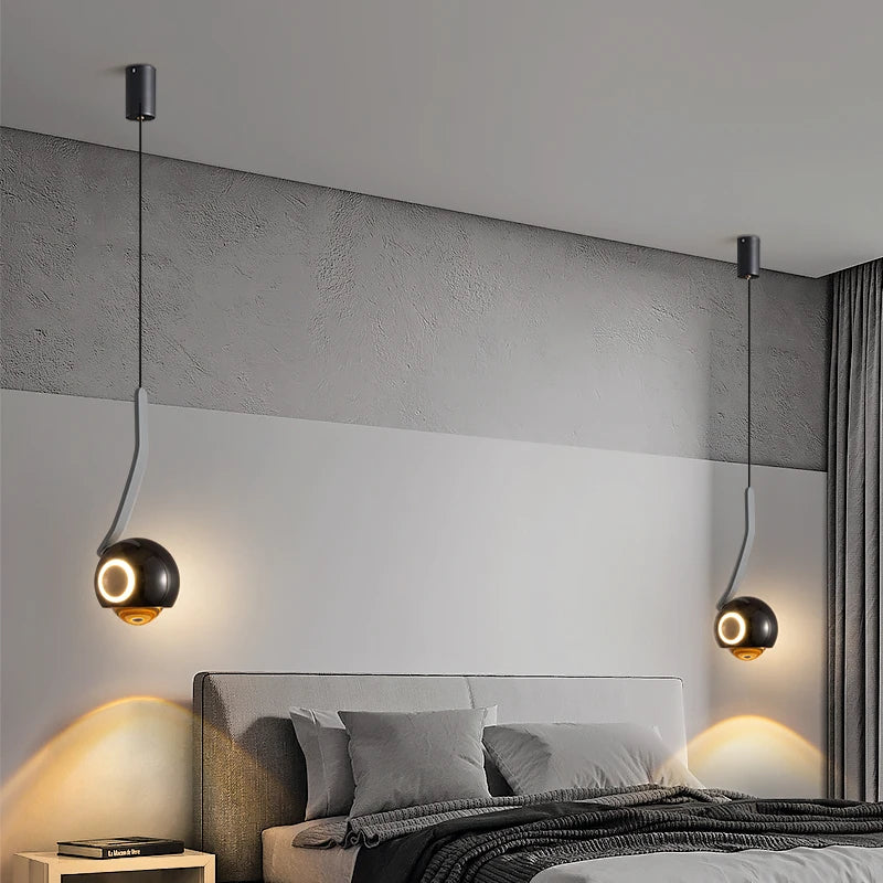 suspension rotative en aluminium pour éclairage commercial et design moderne - vue 3 sur 9