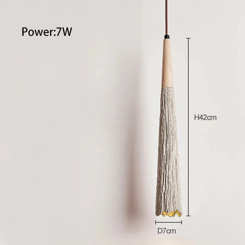 Dekorative LED-Pendelleuchte aus Zement für modernes Lichtdesign