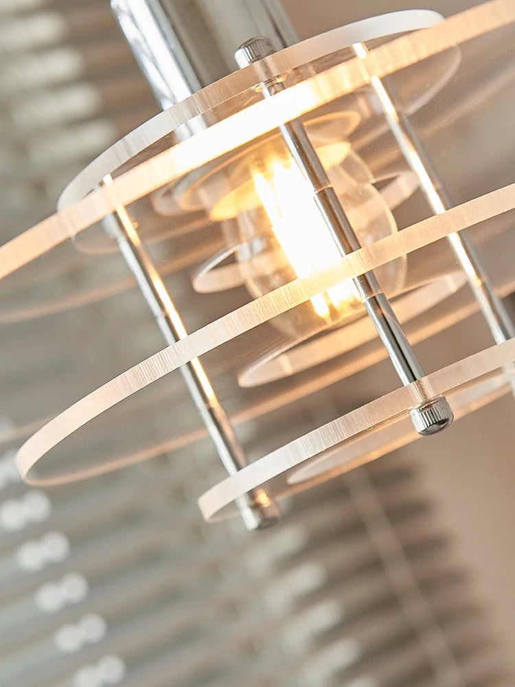 suspension à led en acrylique pour restaurants et magasins - vue 6 sur 9