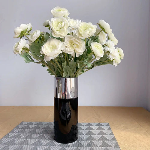 bouquet de fleurs artificielles en soie pour décoration et accessoires photo