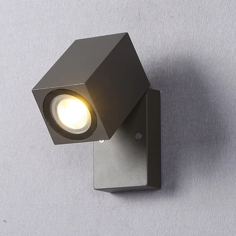 applique murale led extérieure étanche pliante pour cour jardin