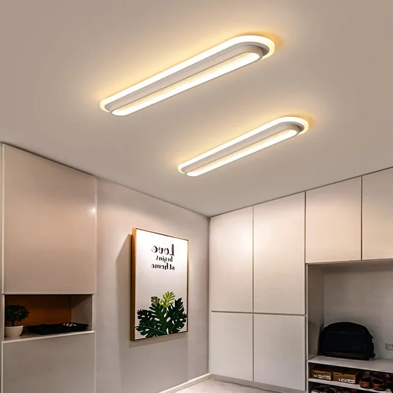 plafonnier moderne à led pour éclairage intérieur décoratif - vue 3 sur 14