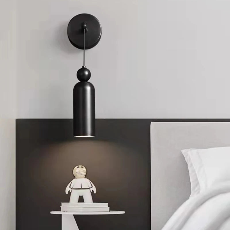 applique murale moderne minimaliste en cuivre réglable - vue 3 sur 8