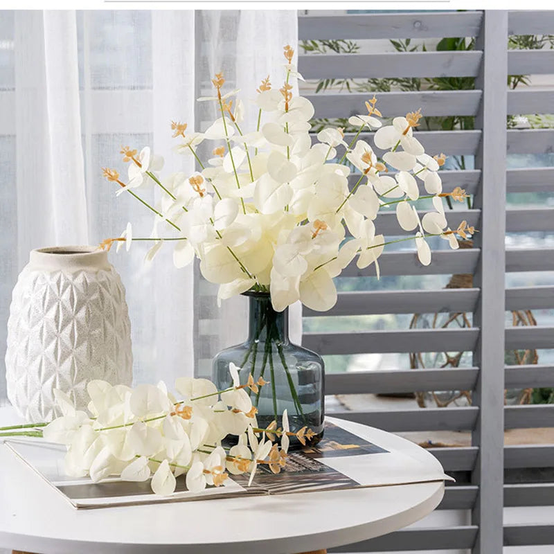 feuilles d'eucalyptus fleurs artificielles pour décorations et arrangements floraux - vue 7 sur 7