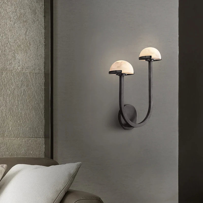 applique murale en marbre naturel au style nordique américain - vue 5 sur 10
