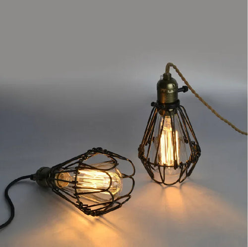 Vintage-Pendelleuchte Edison für industrielle Inneneinrichtung - vue 4 sur 9