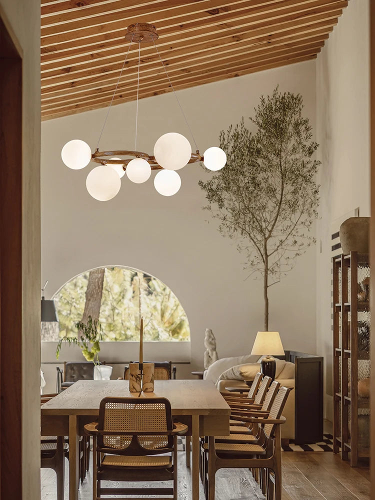 Wabi-Sabi-Kronleuchter für elegante Innendekoration - vue 5 sur 9