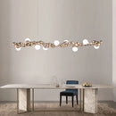 suspension led artistique à intensité variable design moderne