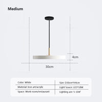 Suspension LED au design nordique 23-40cm
