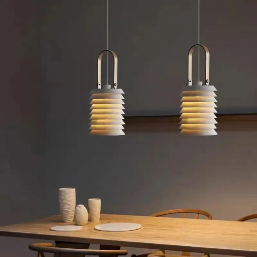 Elegante Art-déco-Pendelleuchte für moderne Inneneinrichtung - vue 2 sur 11