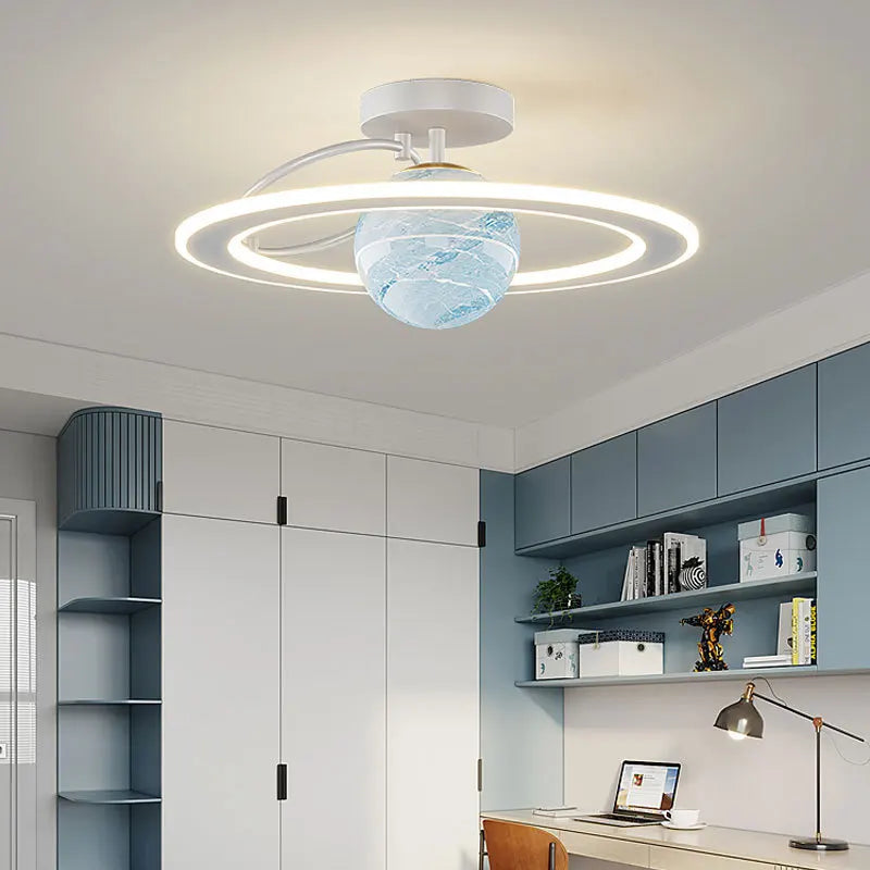 Plafond moderne à LEDs lampe Lustre pour chambre d'enfant salon salle à manger étude décoration de la maison luminaire intérieur Lustre - vue 5 sur 21