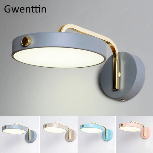 Moderne Wandleuchte aus Eisen im nordischen Design für Innenräume - vue 2 sur 11
