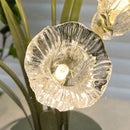 Dekorative LED-Stehleuchte in Blumenform im nordischen Stil für den Innenbereich