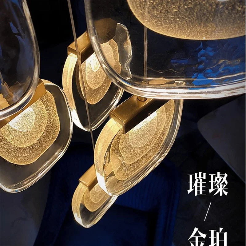 suspension design nordique luxe pour décoration intérieure moderne - vue 5 sur 8