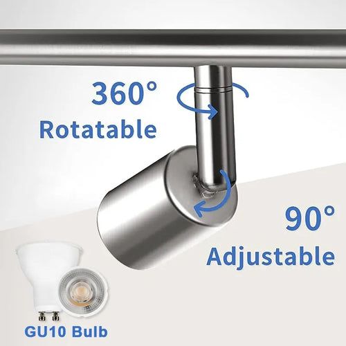Plafonnier LED réglable multi-angle - vue 5 sur 8