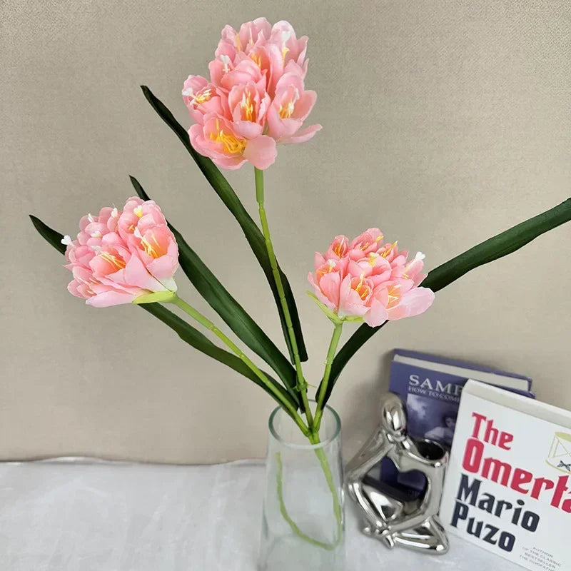 fleurs artificielles en soie pour décoration de mariage et jardin