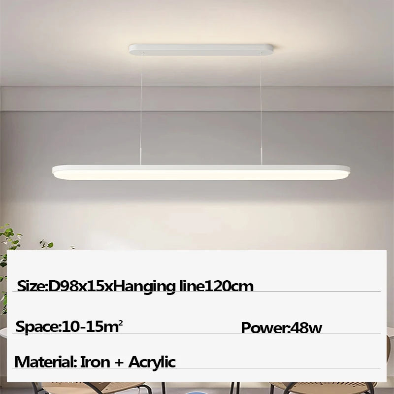 Moderne LED-Deckenleuchte für den Innenbereich
