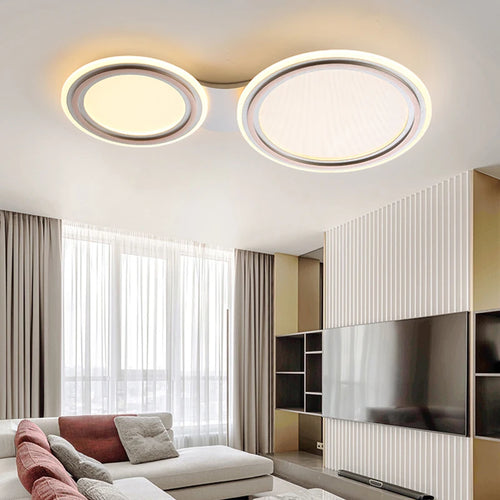 Moderner Deckenleuchte aus Metall für ein kreatives und elegantes Interieur - vue 3 sur 7