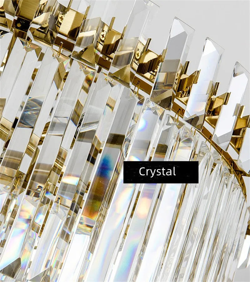 lustre moderne en cristal design haut de gamme pour intérieur élégant - vue 7 sur 6