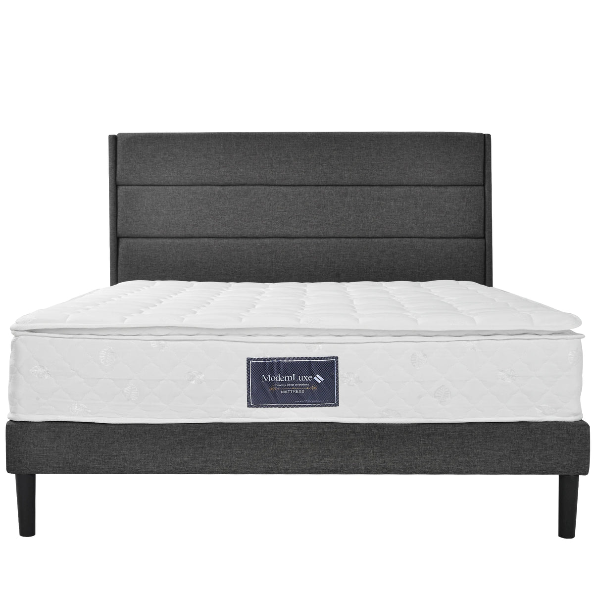 Spring core mattress, 7 zones cold foam mattress, pocket Spring Bay, 160x200cm, 100% Oeko-Tex tested microfas - vue 3 sur 6